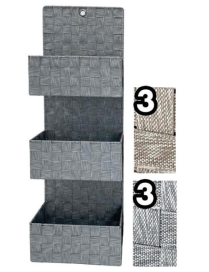 PORTAOGGETTI DA MURO 25x15x72