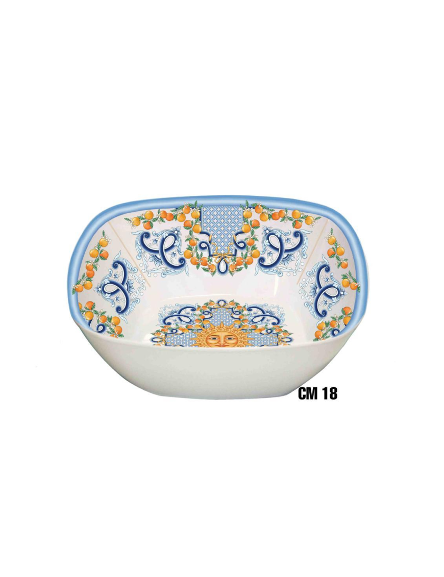 SQUARE BOWL 18cm