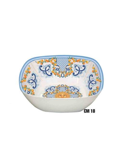 SQUARE BOWL 18cm