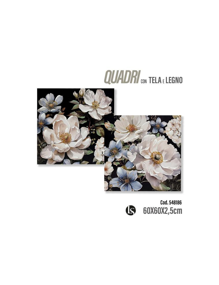 QUADRO MAT 60x60x2,5cm