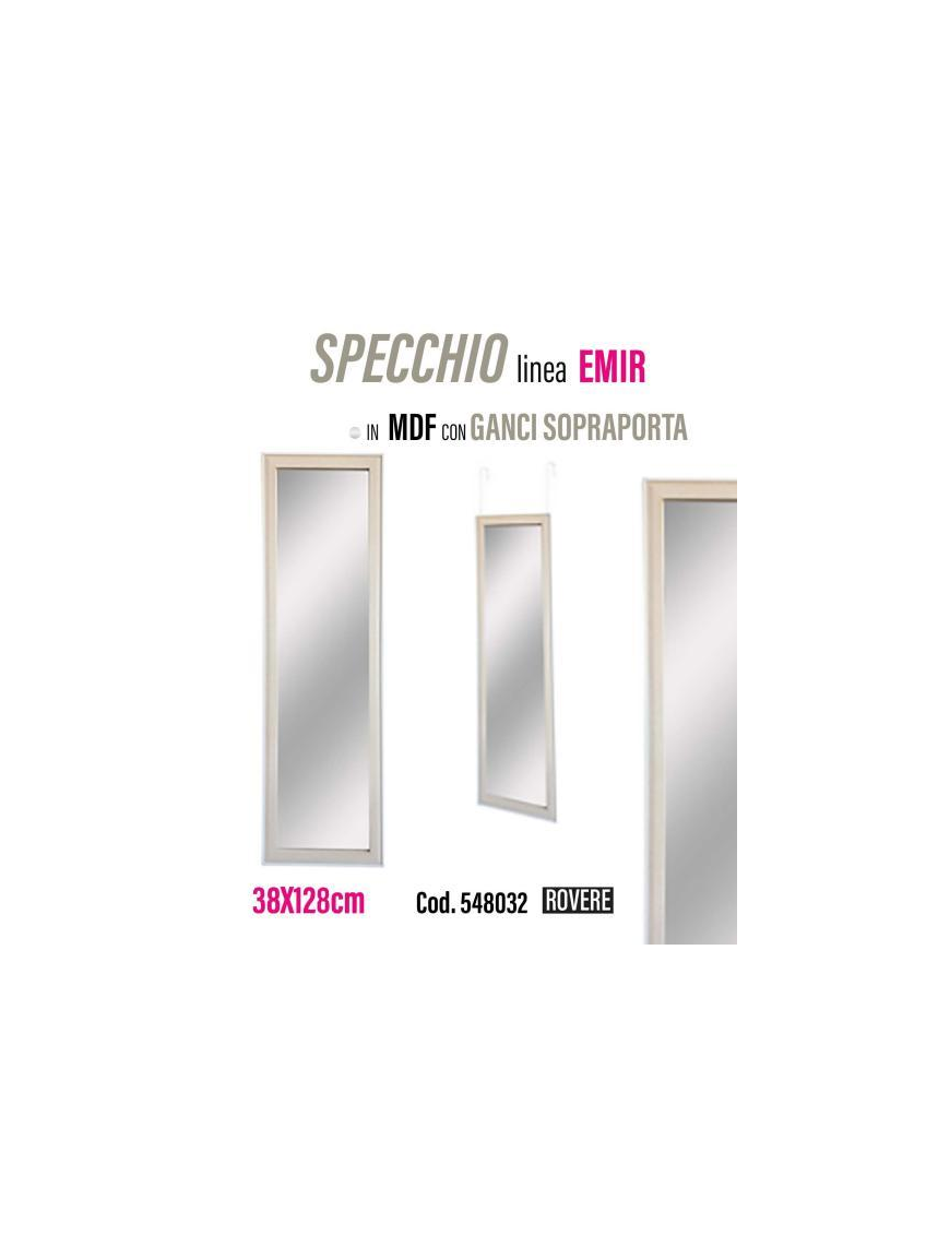 JOJ LINE MDF MIRROR EMIR OAK 38x128cm