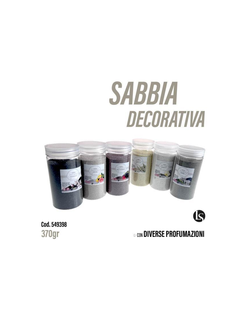 SABBIA DECORATIVA 370gr PROFUMATA
