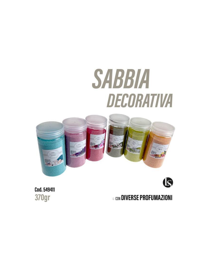 SCENTED DECORATIVE SAND 370gr