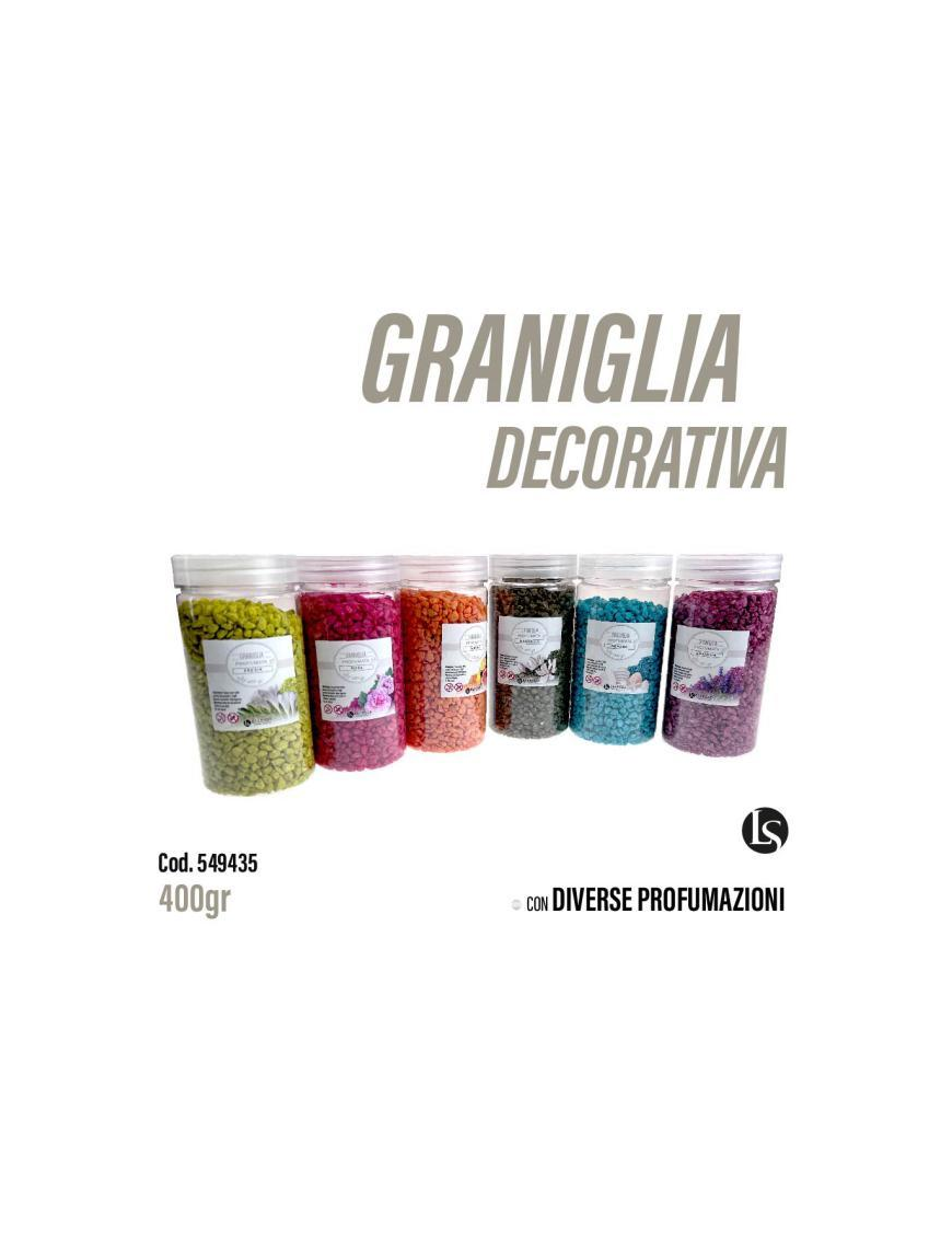 LINEA SABBIA GRANIGLIA DECORATIVA 400gr PROFUMATA