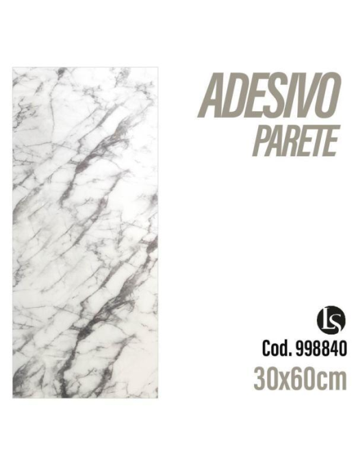 CARTA ADESIVA PARETE 30x60cm EFFETTO  MARMO