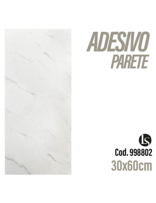 CARTA ADESIVA PARETE 30x60cm EFFETTO  MARMO
