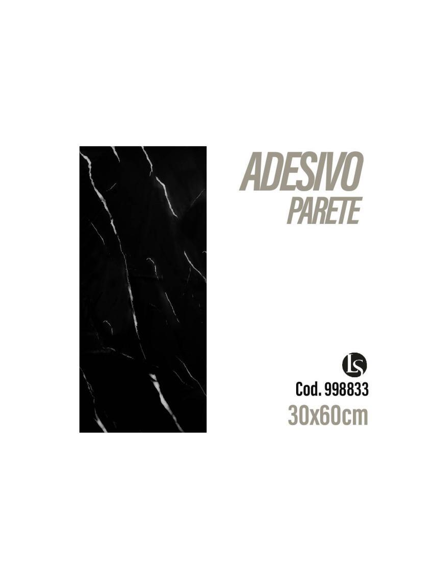 CARTA ADESIVA PARETE 30x60cm EFFETTO  MARMO