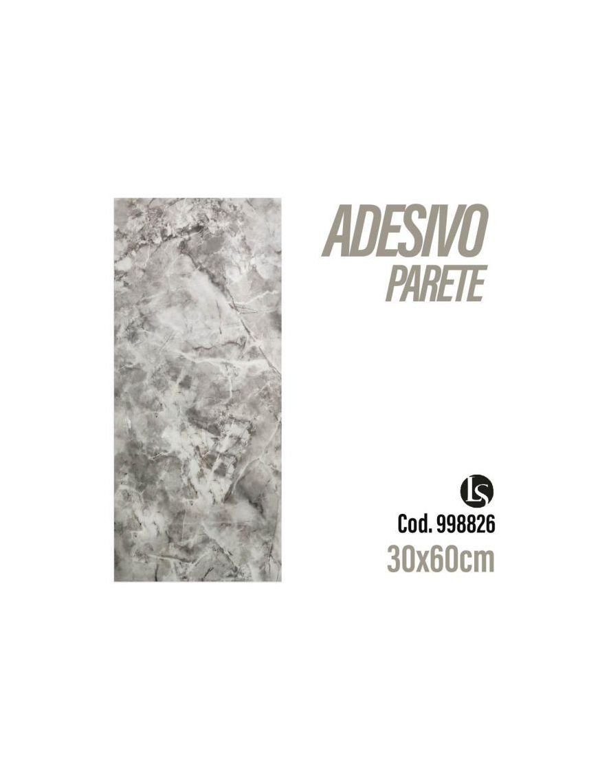 CARTA ADESIVA PARETE 30x60cm EFFETTO  MARMO