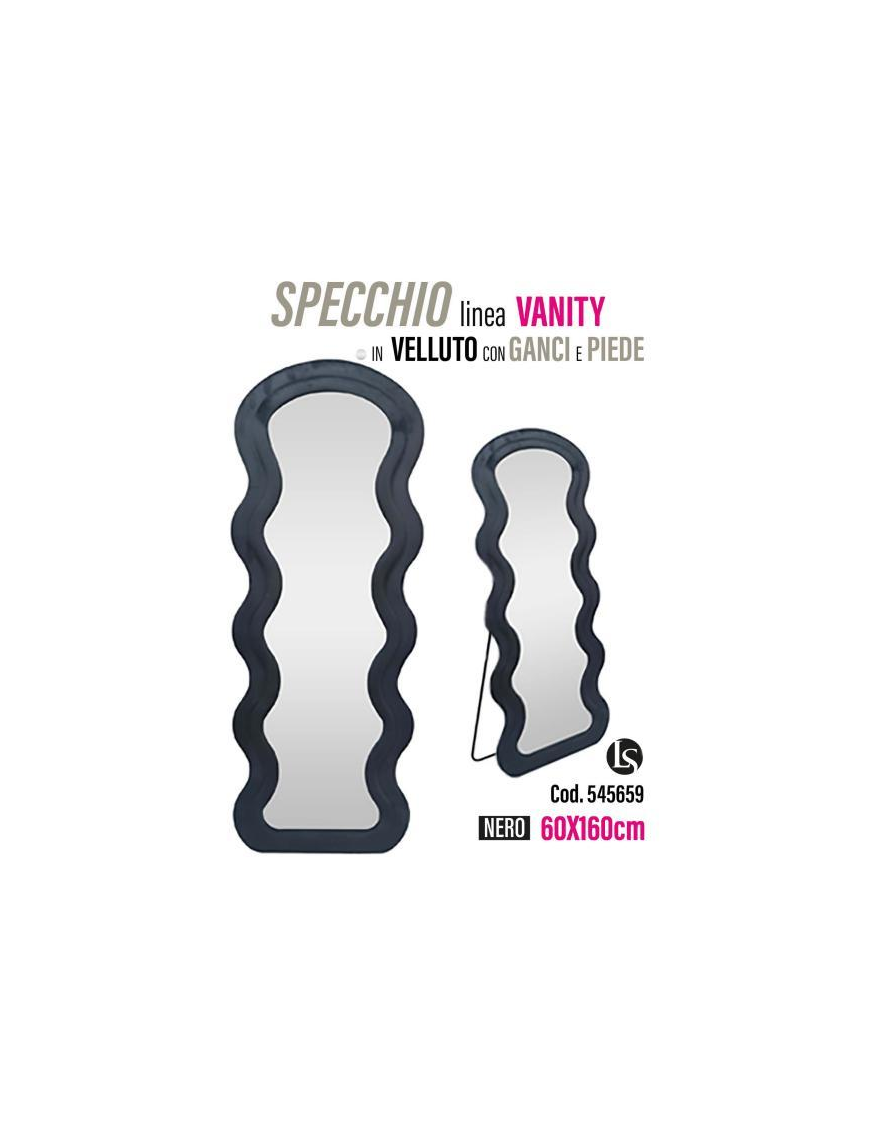SPECCHIO VANITY 60x160x5,5cm NERO