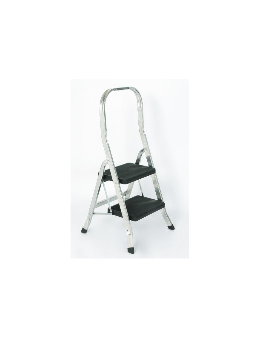 SALGO STOOL IN ALUMINUM 2 STEPS