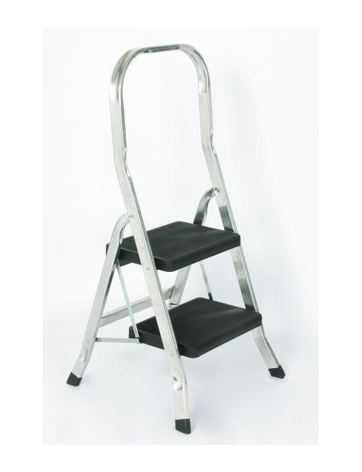 SALGO STOOL IN ALUMINUM 2 STEPS