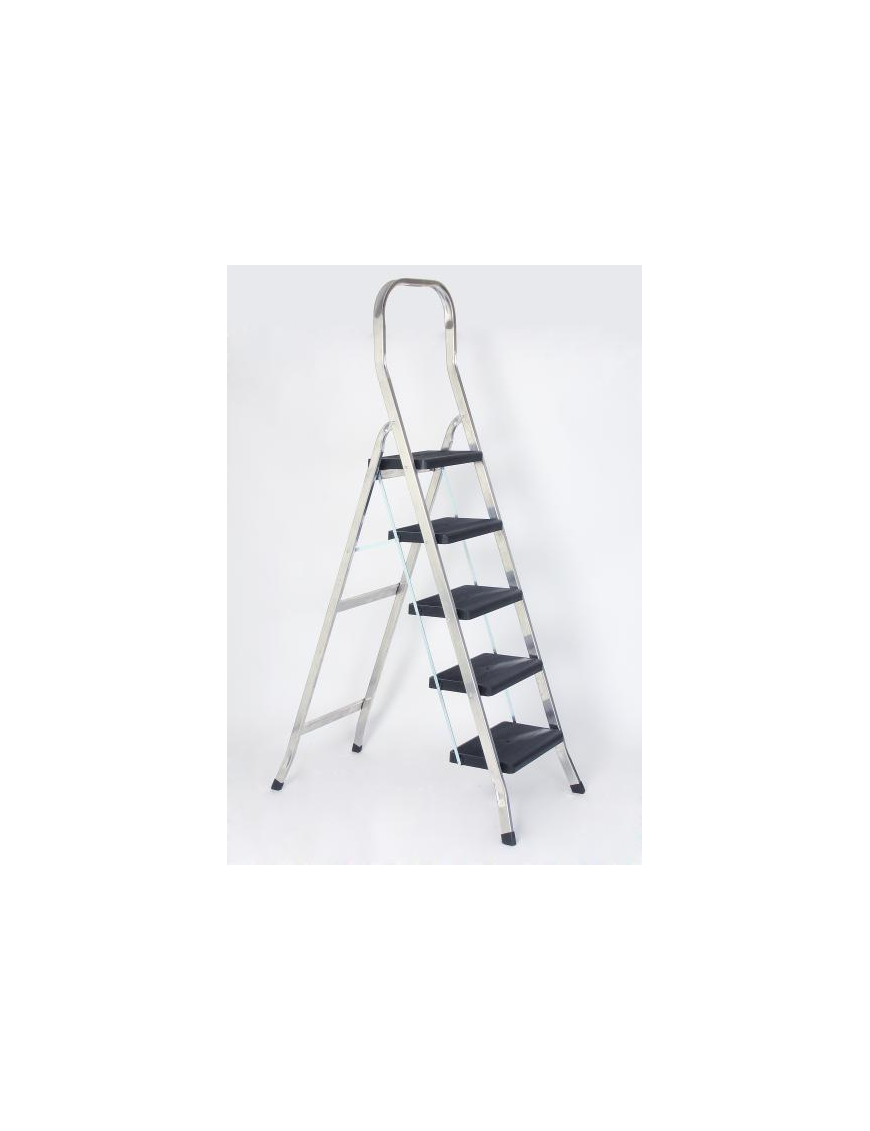 SALGO STOOL IN ALUMINUM WITH 5 STEPS