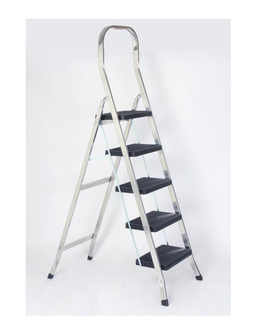 SALGO STOOL IN ALUMINUM WITH 5 STEPS