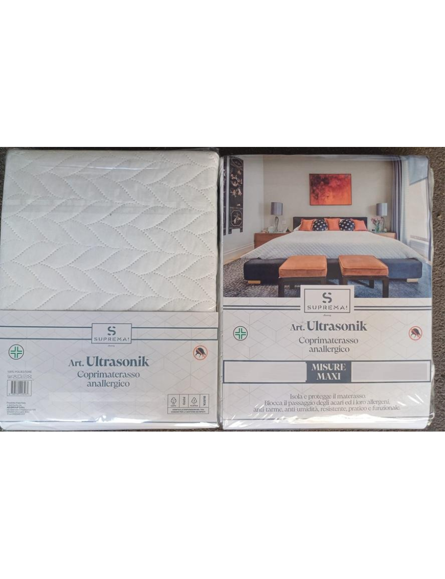 COPRIMATERASSO ULTRASONIK SINGOLO