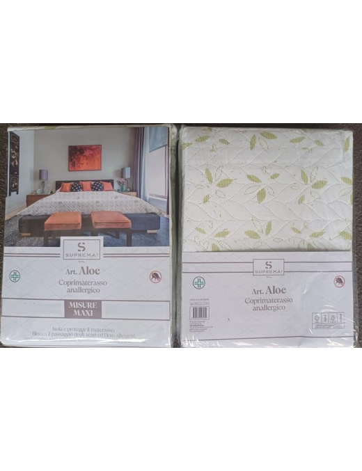 COPRIMATERASSO ALOE MATRIMONIALE