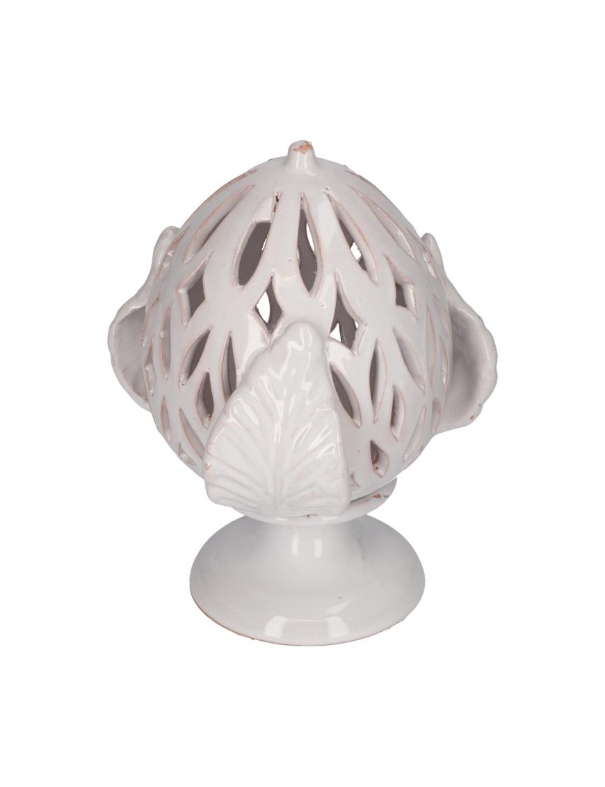 LUME TRAFORATO BIANCO 15cm