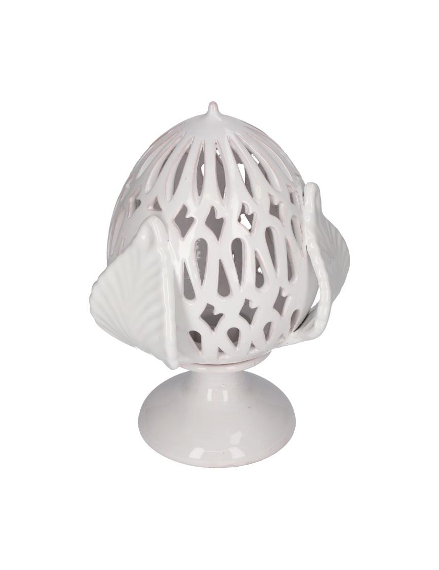 LUME TRAFORATO BIANCO 35cm
