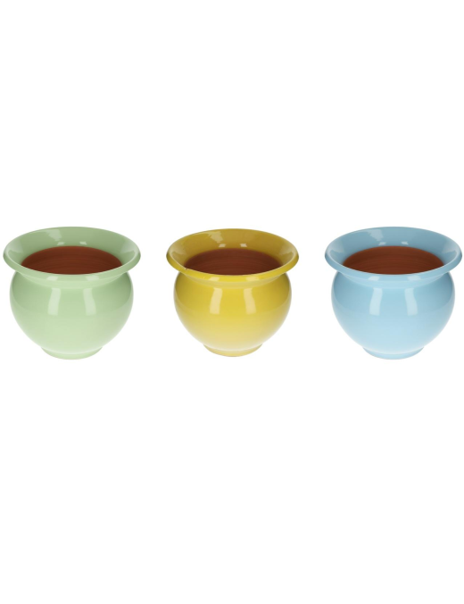 VASO CACHEPOT COLORI ASSORTITI 30cm