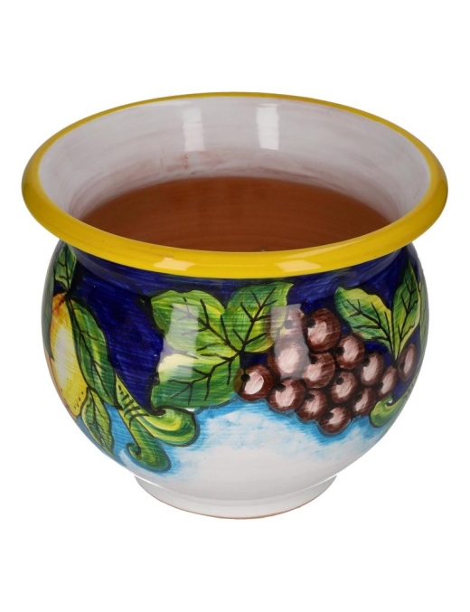 VASO CACHEPOT DECORATO 40cm
