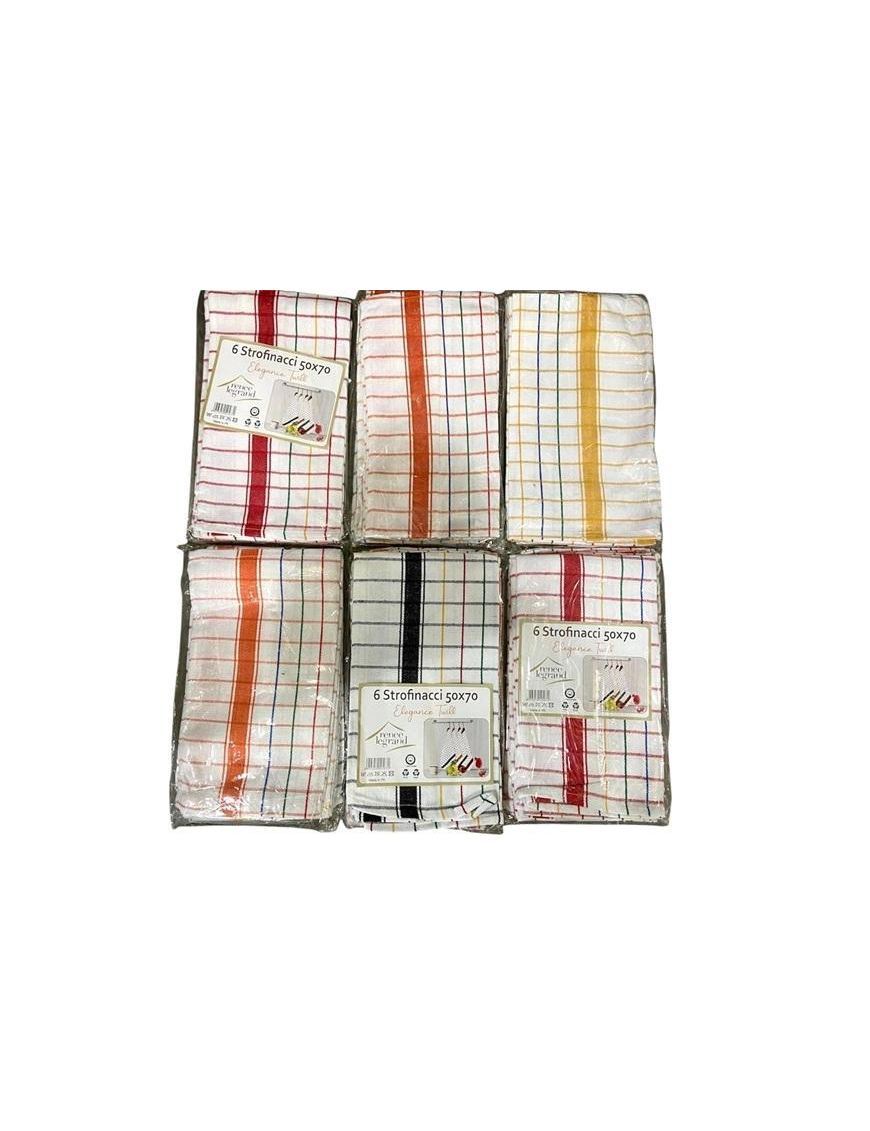 STROFINACCIO ELEGANCE TWILL 6pz 50x70cm