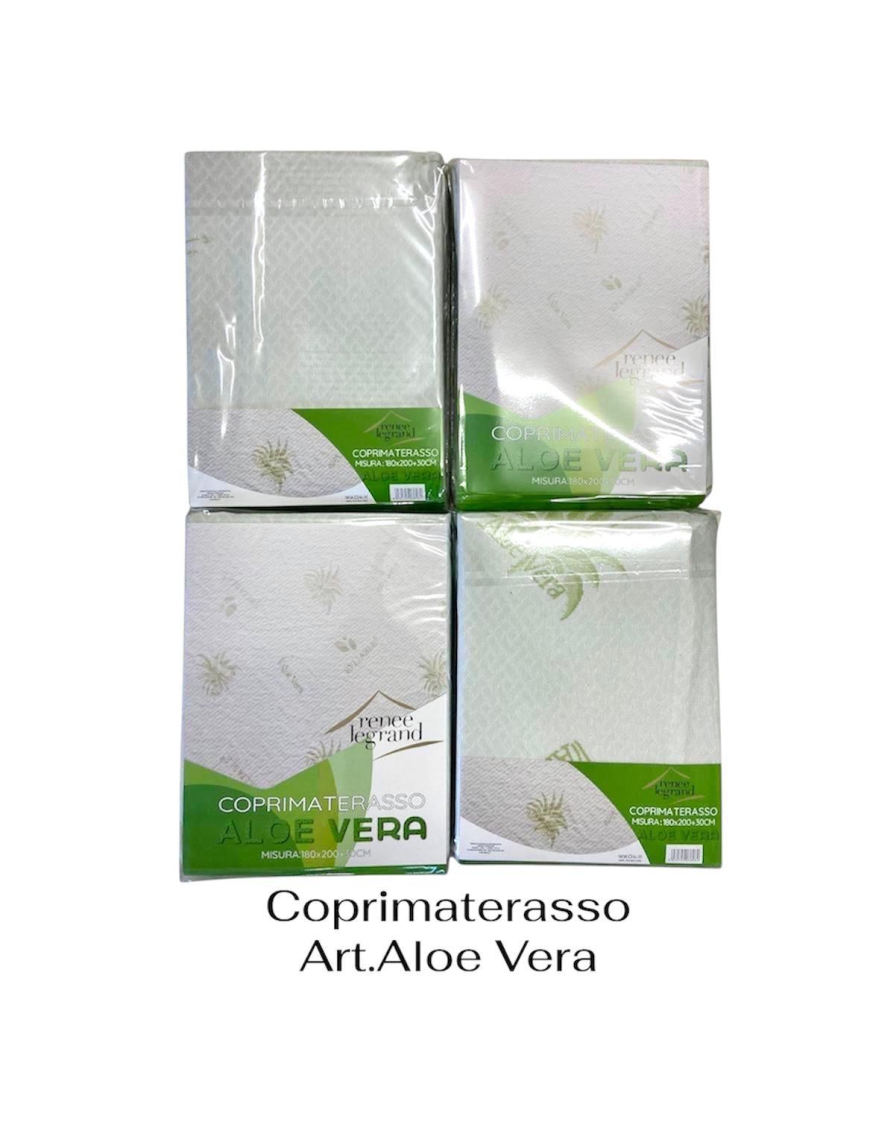 COPRIMATERASSO ALOE 140x200cm PIAZZA 1/2