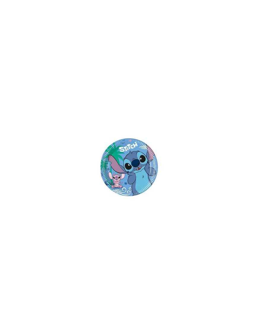 STITCH PIATTI 20cm 8pezzi