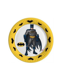 BATMAN PLATES 18cm 8 pieces