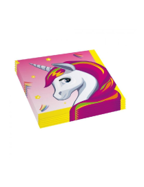 UNICORNO TOVAGLIOLI 33cm 20pezzi