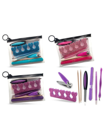 KIT MANICURE 7pezzi CON BUSTINA
