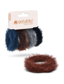 ELASTICI CAPELLI 4pezzi COLORI ASSORTITI