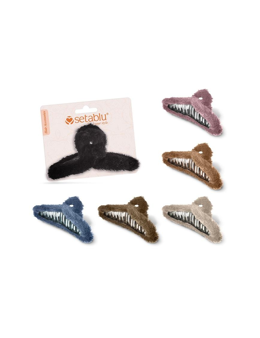 PINZA CAPELLI PELUCHE