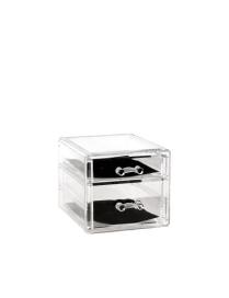 TRANSPARENT STORAGE CONTAINER 16x12x11cm