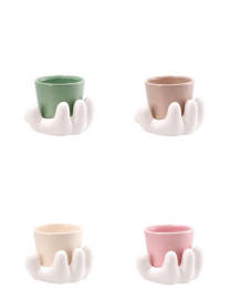 LINEA DOLOMITE CARTOON VASO 15x13x11cm