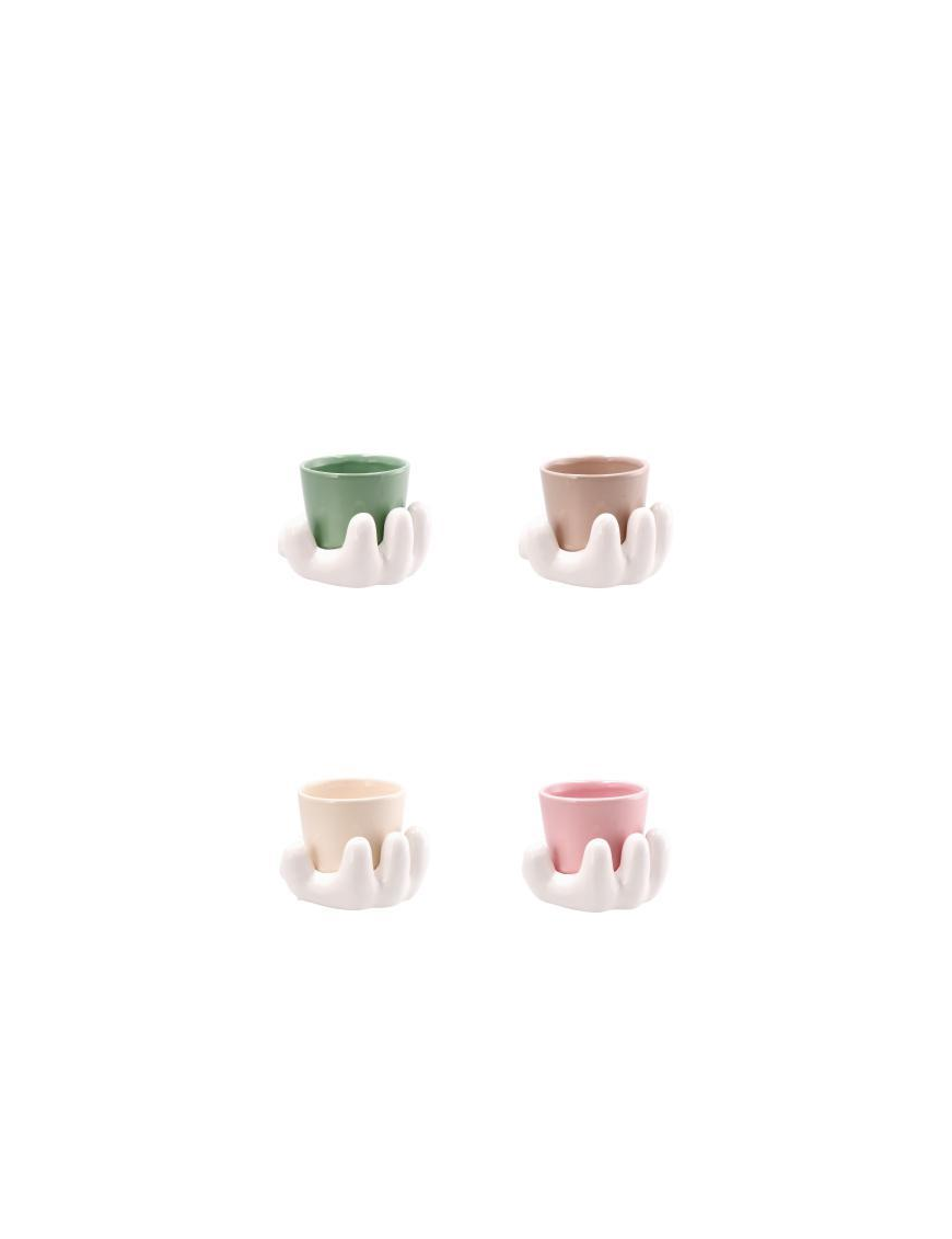 LINEA DOLOMITE CARTOON VASO 15x13x11cm