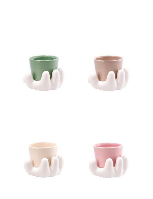 LINEA DOLOMITE CARTOON VASO 15x13x11cm