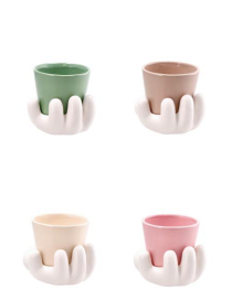 LINEA DOLOMITE CARTOON VASO 17x13x13cm