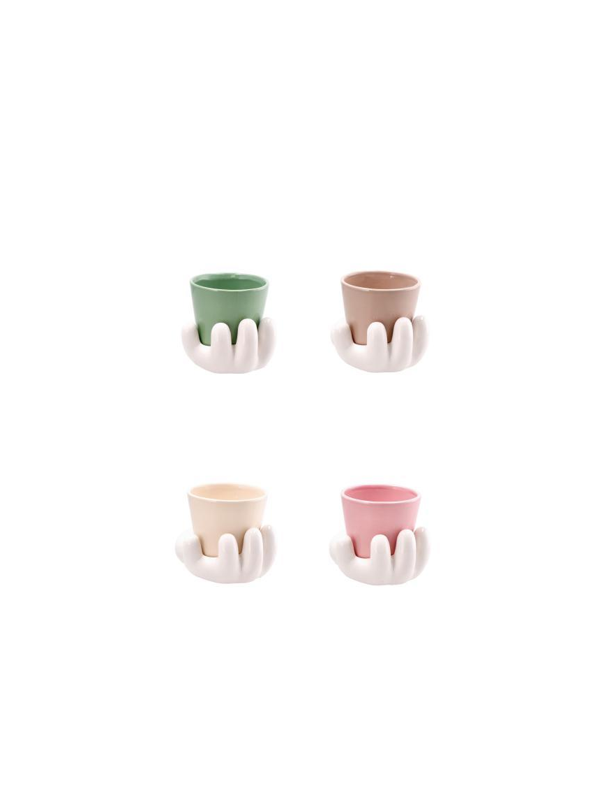LINEA DOLOMITE CARTOON VASO 17x13x13cm
