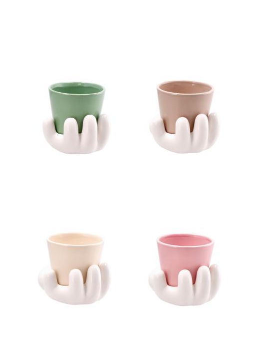 LINEA DOLOMITE CARTOON VASO 17x13x13cm