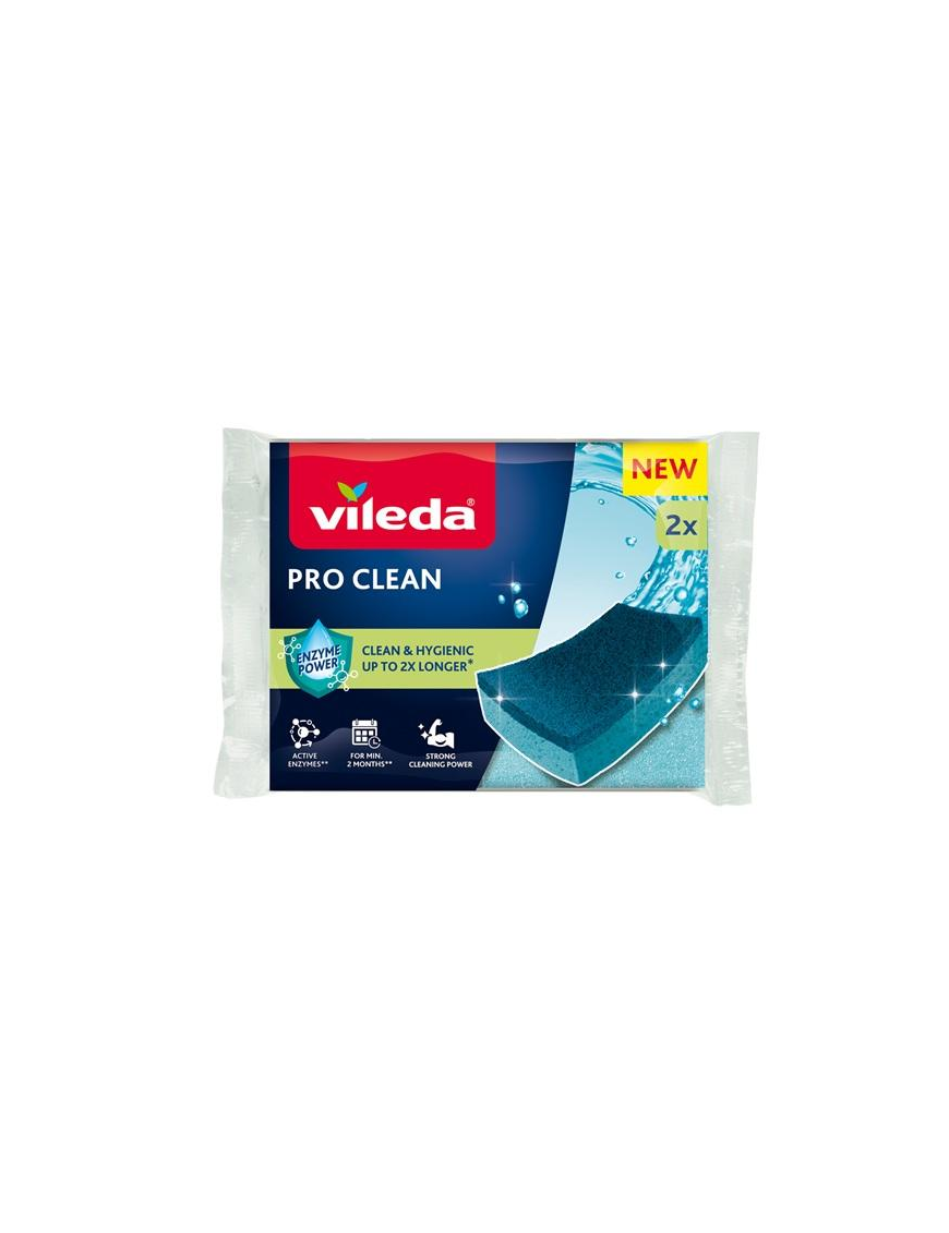 VILEDA PRO CLEAN SPUGNA CLASSICA 2pezzi