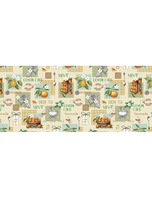LILY OF THE VALLEY TABLECLOTH ROLL h140 20mt