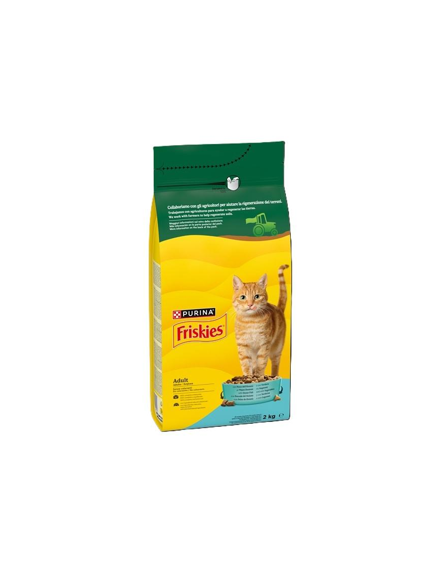 FRISKIES ADULT 2kg TONNO E VERDURE