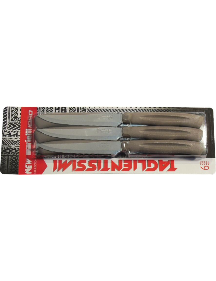 STEAK KNIVES 6 PIECES TAUPE