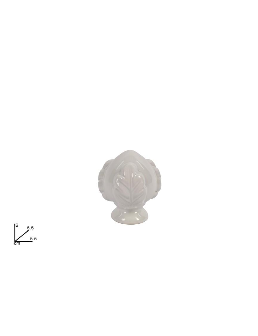 PUMO CERAMICA BIANCO 6cm