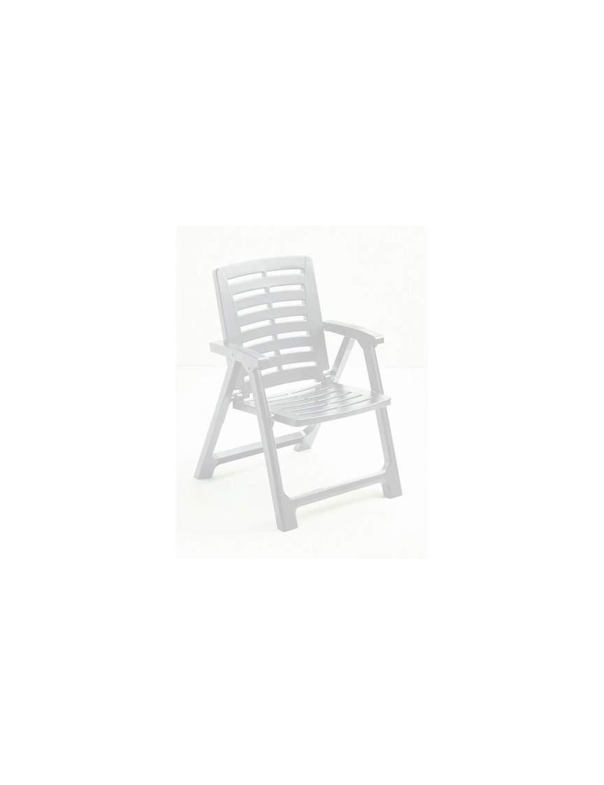 WHITE REXI FOLDING CHAIR
