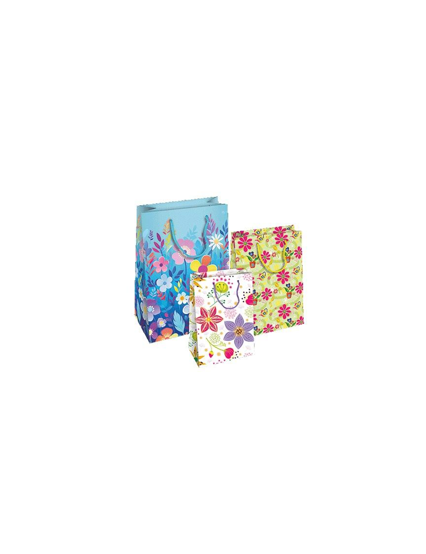 LUXURY SHOPPER FLOWERS 18x11x23 CENTIMETERS