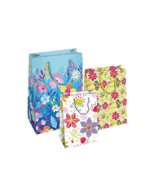 LUXURY SHOPPER FLOWERS 33x10x45 CENTIMETERS