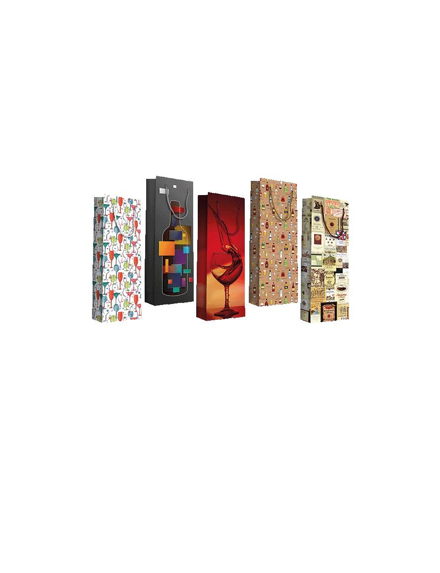 LUXURY SHOPPER VINO 12x9x39 CENTIMETRI