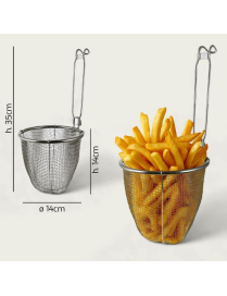 DRAINING BASKET d14 h35cm