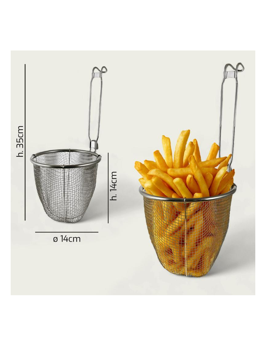 DRAINING BASKET d14 h35cm