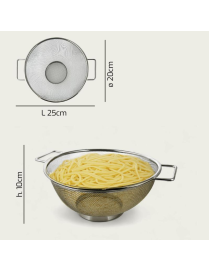 COLAPASTA ACCIAIO 20x25x10cm